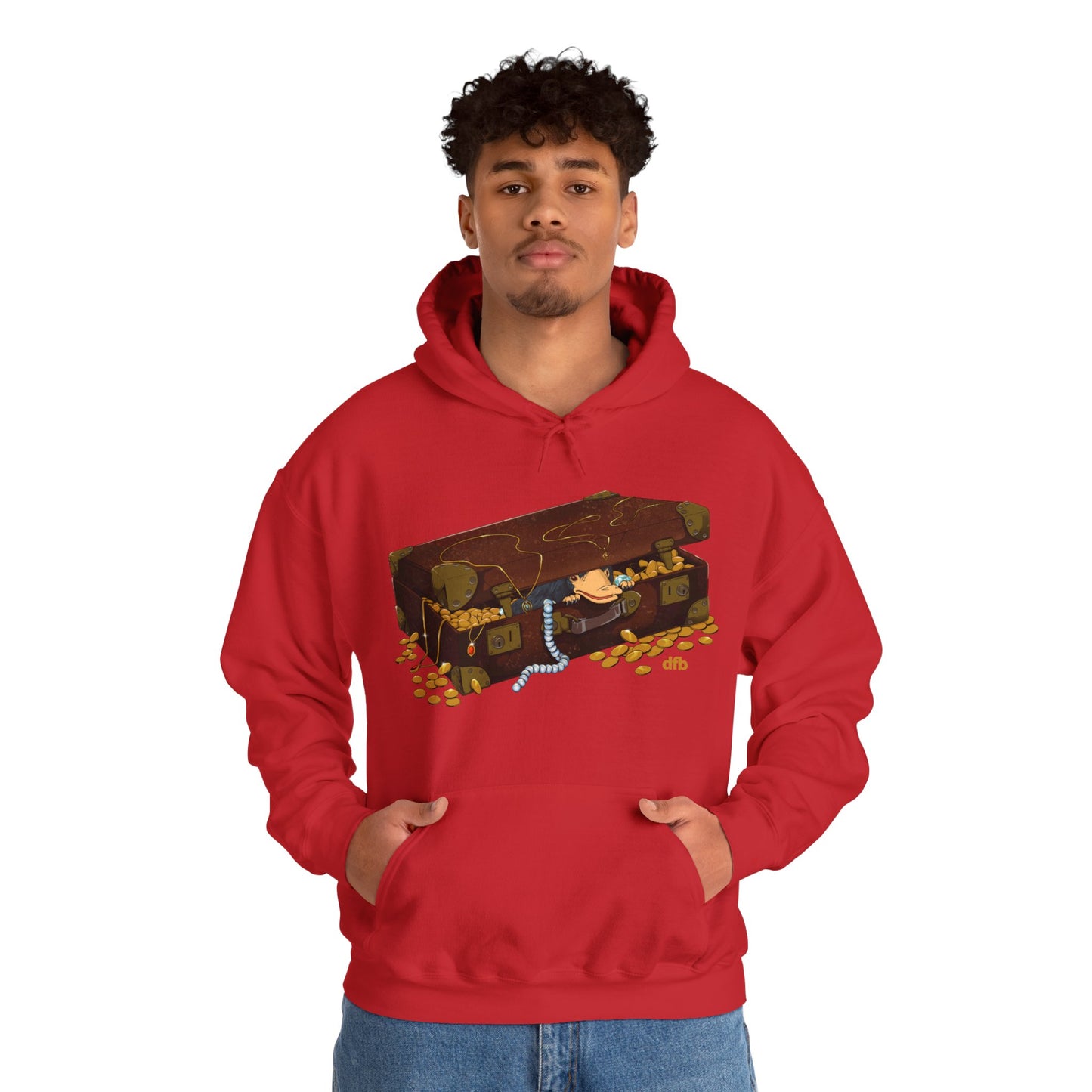 Niffler in a Suitcase - Adult Hoodie Sweatshirt