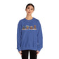Gingerbread Park Icons - Adult Crewneck Sweatshirt