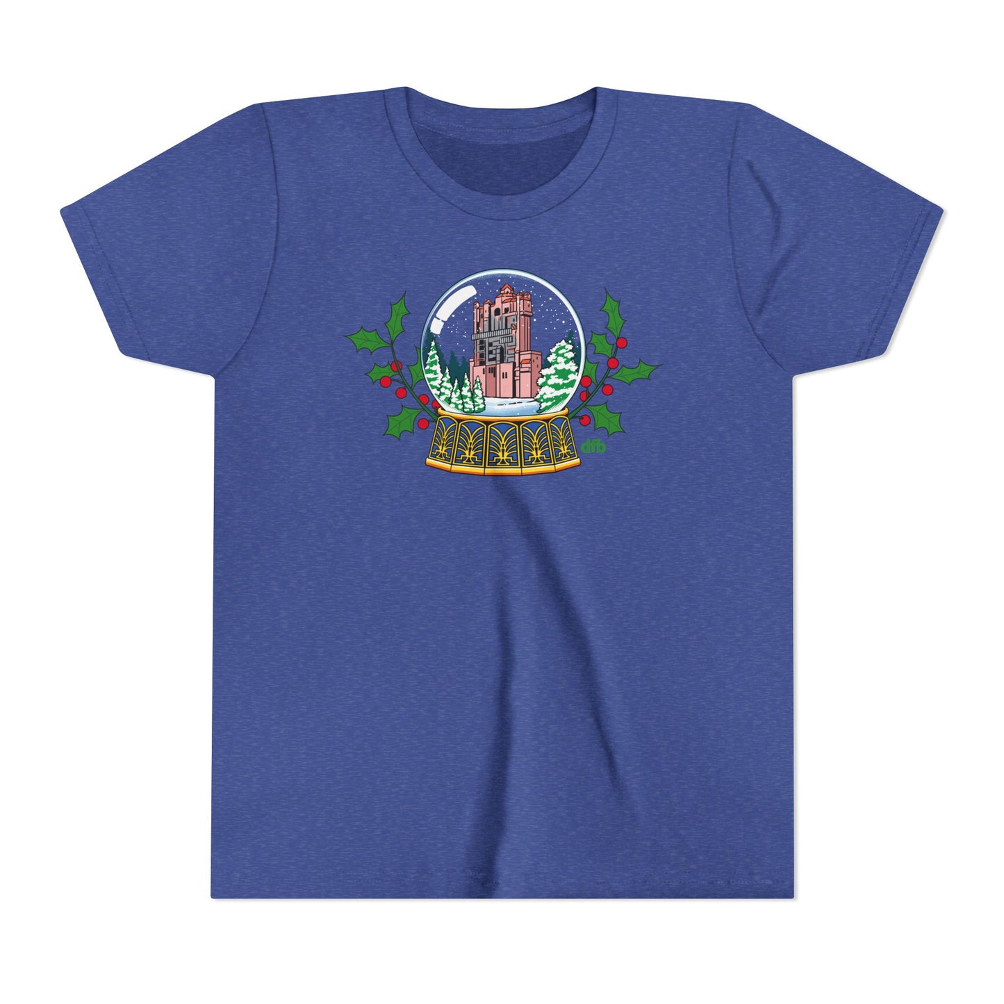 Hollywood Studios Snowglobes -  Kid's Short Sleeve Tee Shirt