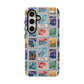 Magic Kingdom Vintage Stamps - Samsung Galaxy & Google Pixel Phone Case