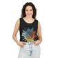 Food & Wine Compass - Unisex Garment-Dyed Tank Top