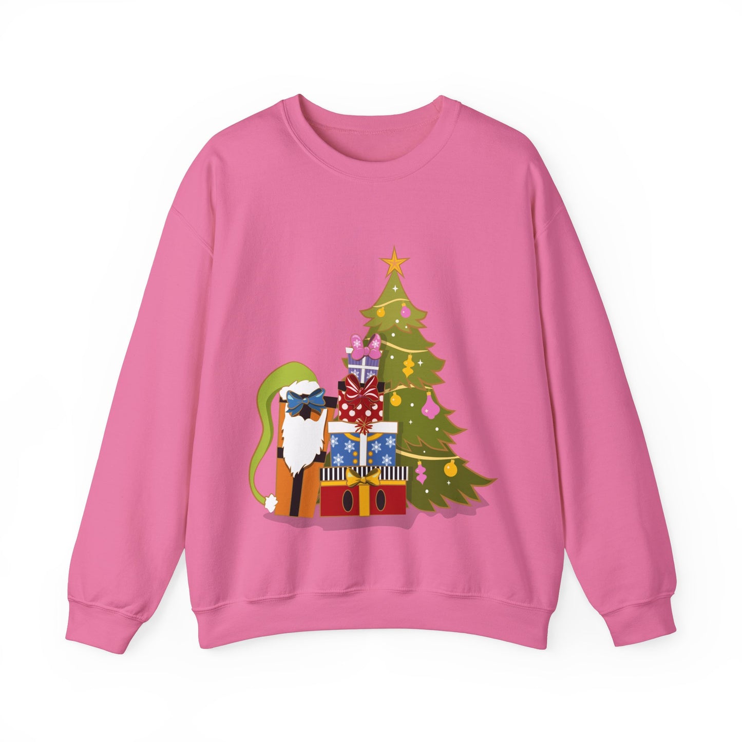 Fab 5 as Christmas Presents - Adult Crewneck Sweatshirt