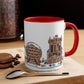 Gingerbread Park Icons - Accent Mugs