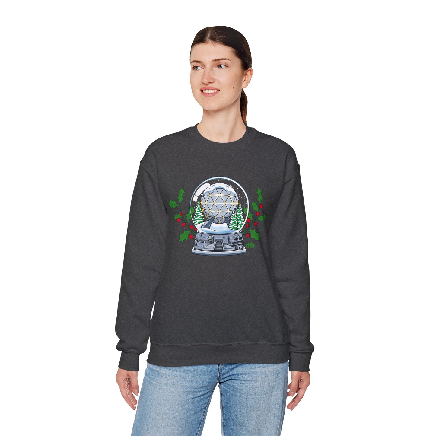 EPCOT Snowglobes - Adult Crewneck Sweatshirt