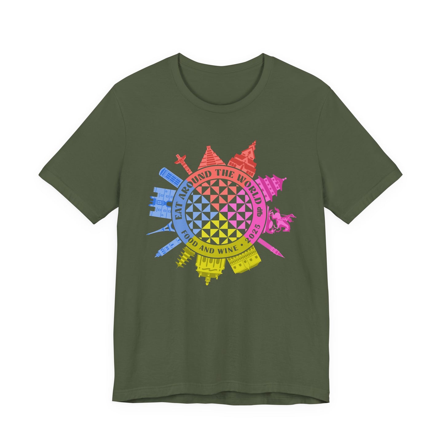 LIMITED EDITION Food & Wine Compass - Adult Tee Shirt