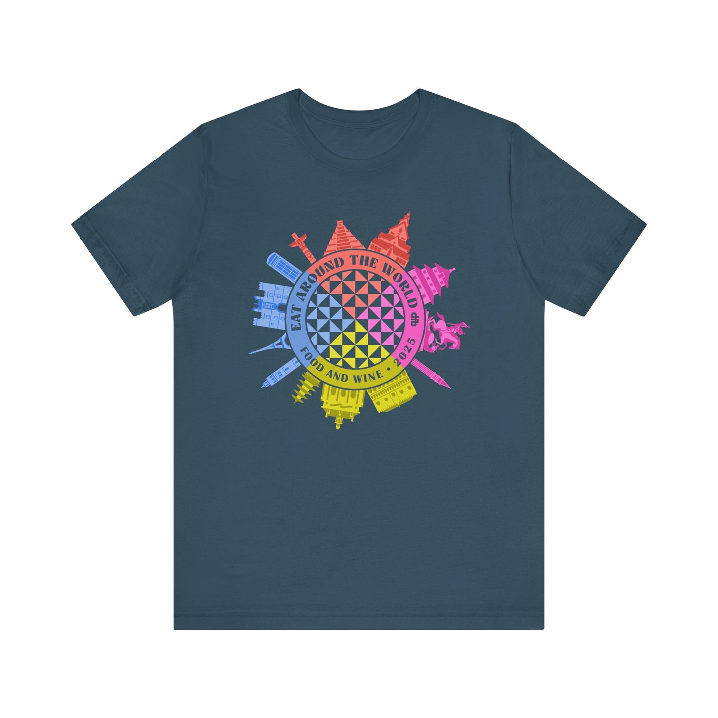 LIMITED EDITION Food & Wine Compass - Adult Tee Shirt