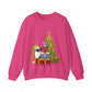 Fab 5 as Christmas Presents - Adult Crewneck Sweatshirt