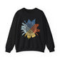 Food & Wine Compass - Adult Crewneck Sweatshirt