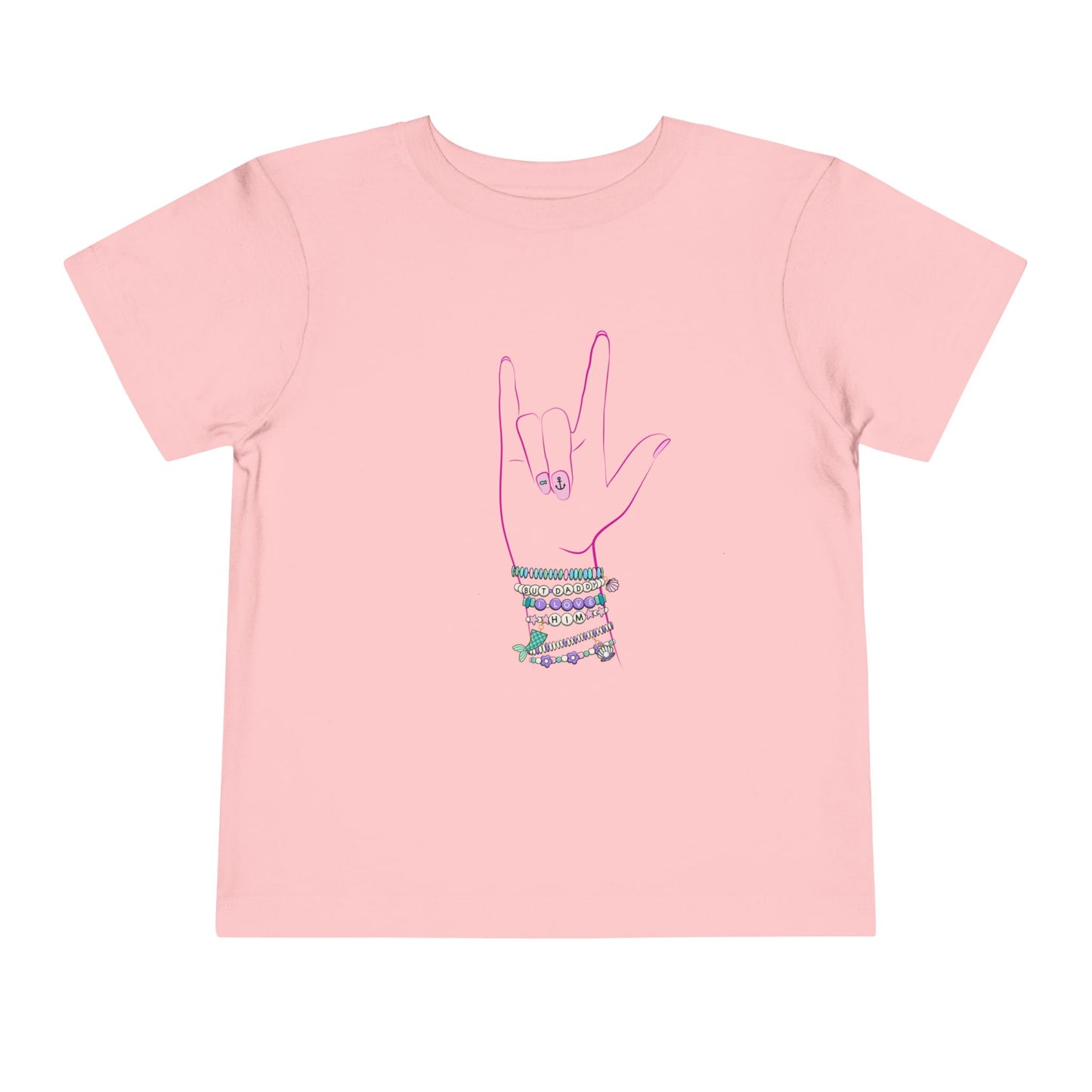 "But Daddy I Love Him!" - Friendship Bracelets - Toddler T-shirt