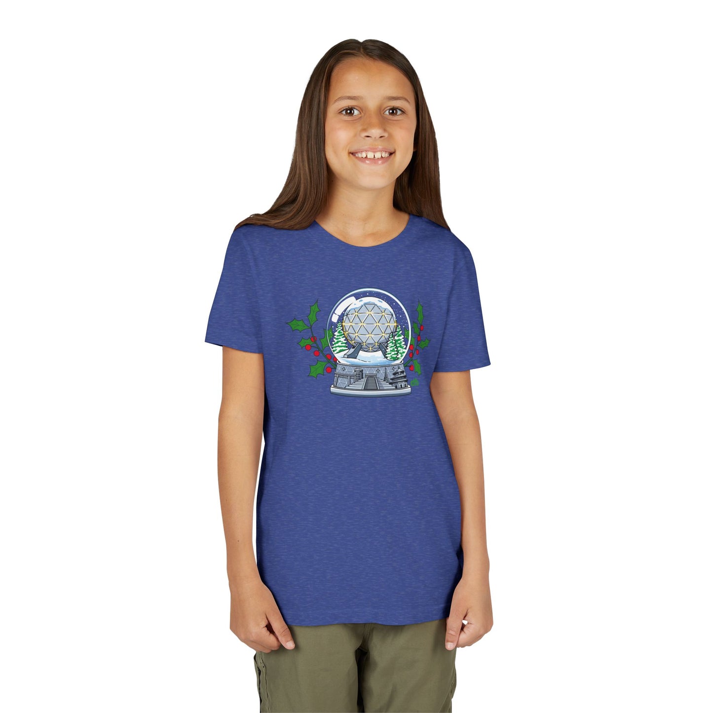 EPCOT Snowglobes -  Kid's Short Sleeve Tee Shirt