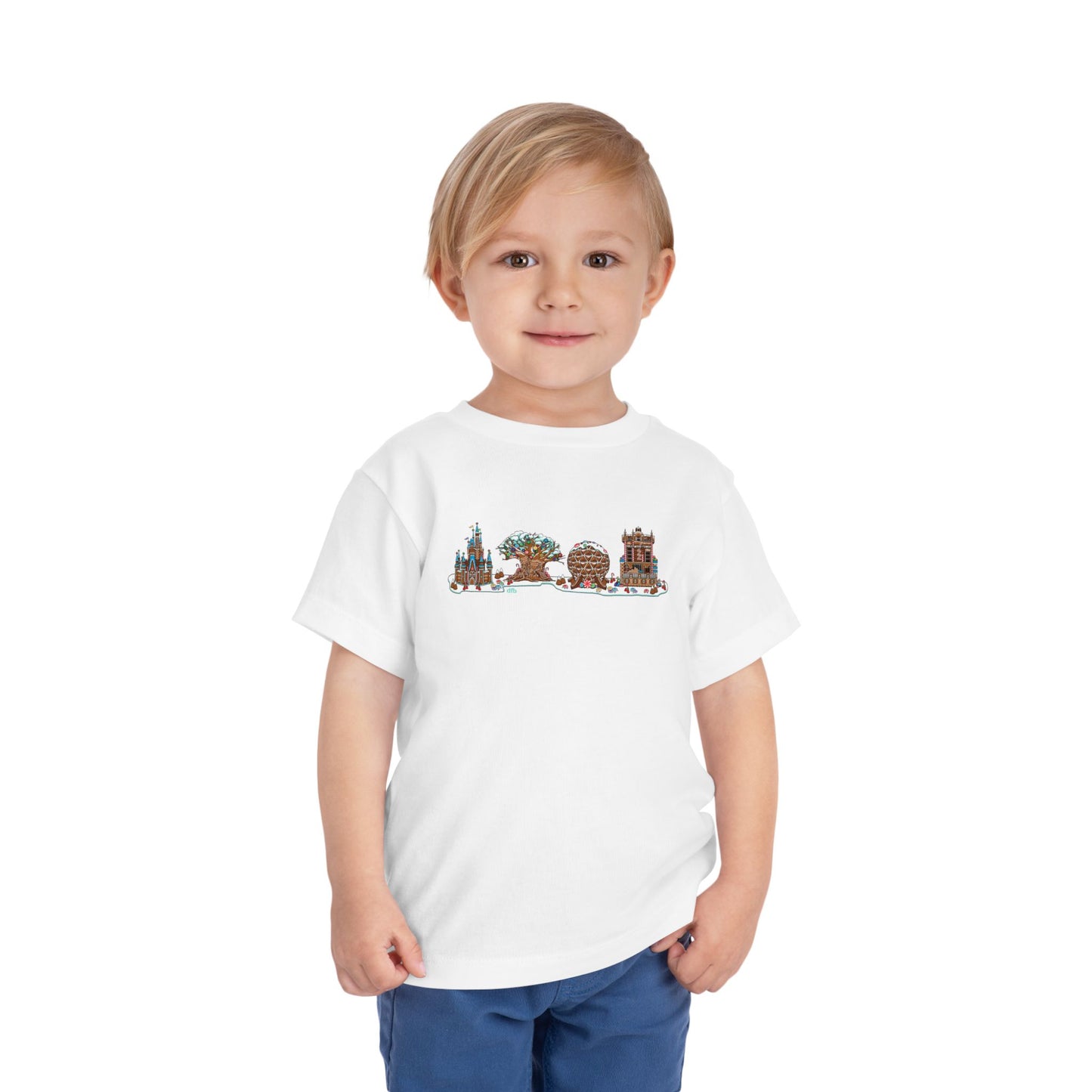 Gingerbread Park Icons - Toddler T-shirt
