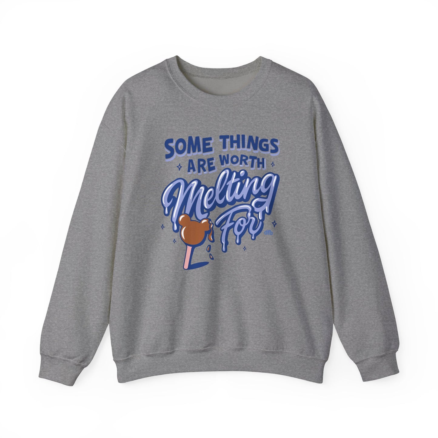 Some Things Are Worth Melting For - Adult Crewneck Sweatshirt