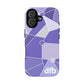 Tomorrowland Purple Wall - Tough Magnetic iPhone Case