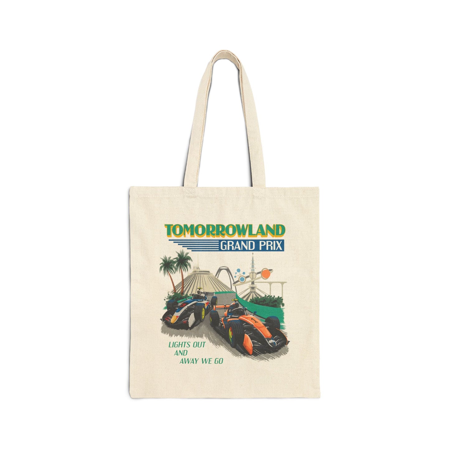Tomorrowland Grand Prix - Cotton Canvas Tote Bag