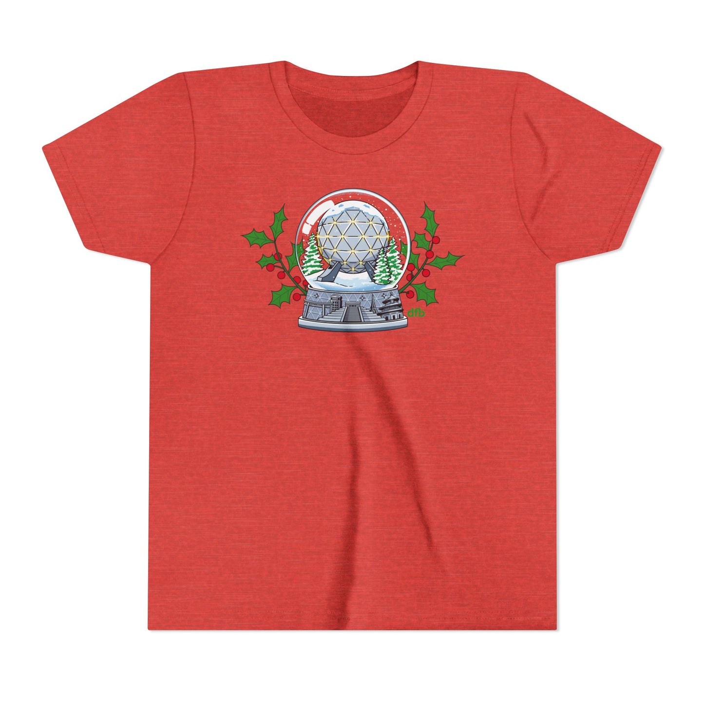 EPCOT Snowglobes -  Kid's Short Sleeve Tee Shirt