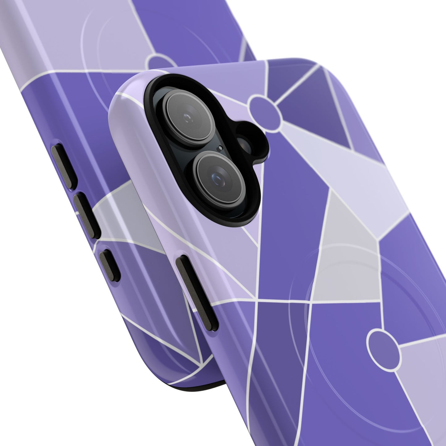 Tomorrowland Purple Wall - Tough Magnetic iPhone Case