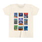 EPCOT Vintage Stamps - Youth Short Sleeve Tee Shirt