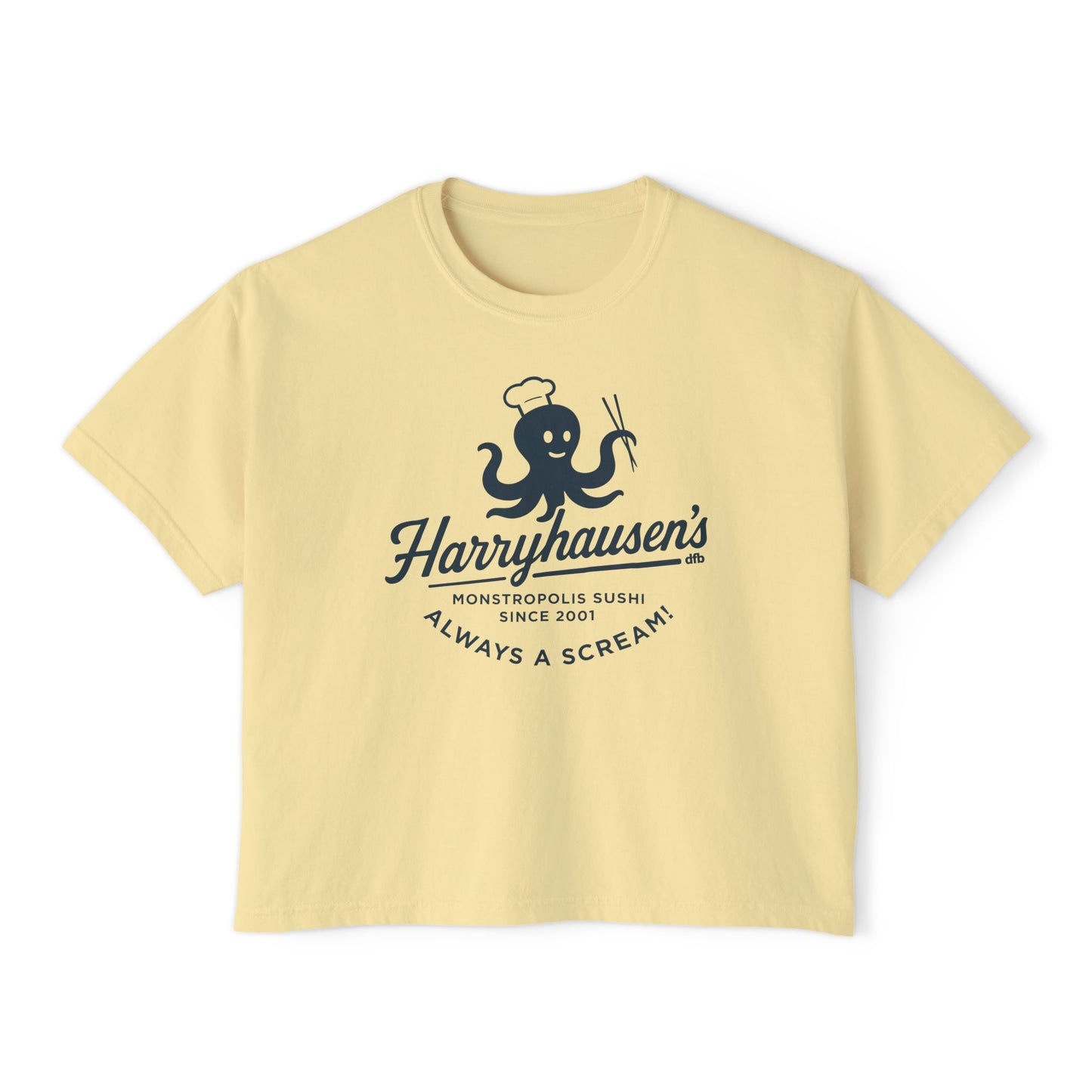 Harryhausen's - Women's Boxy Tee
