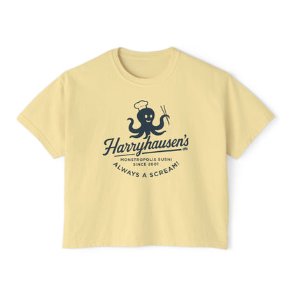 Harryhausen's - Women's Boxy Tee
