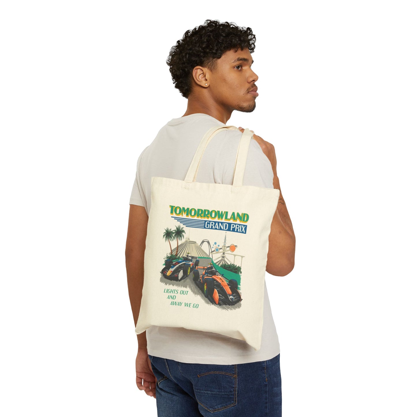 Tomorrowland Grand Prix - Cotton Canvas Tote Bag