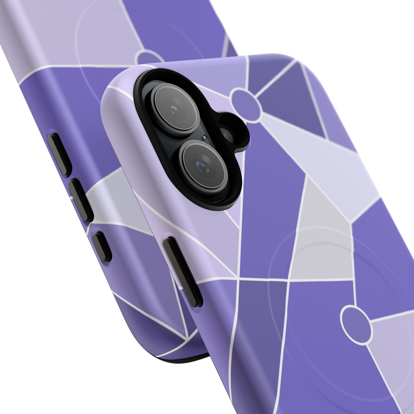 Tomorrowland Purple Wall - Tough Magnetic iPhone Case