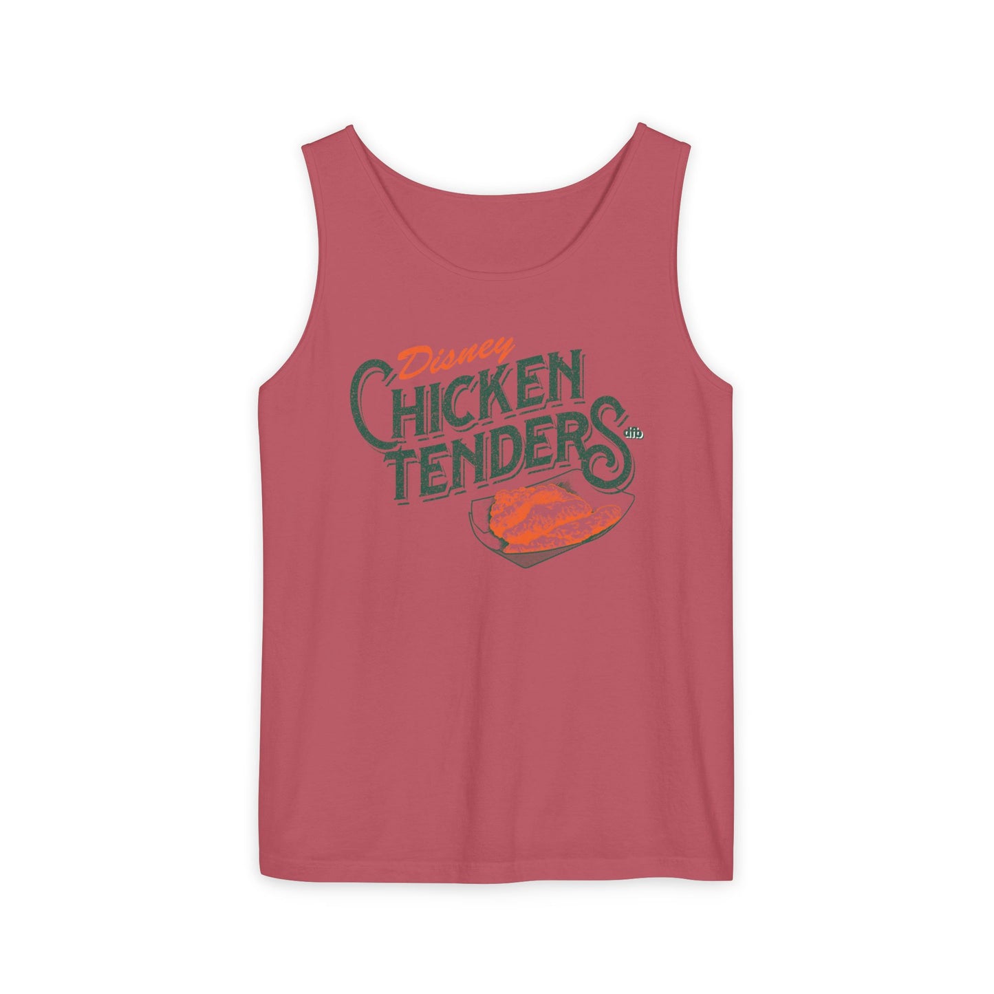 Chicken Tenders - Unisex Garment-Dyed Tank Top