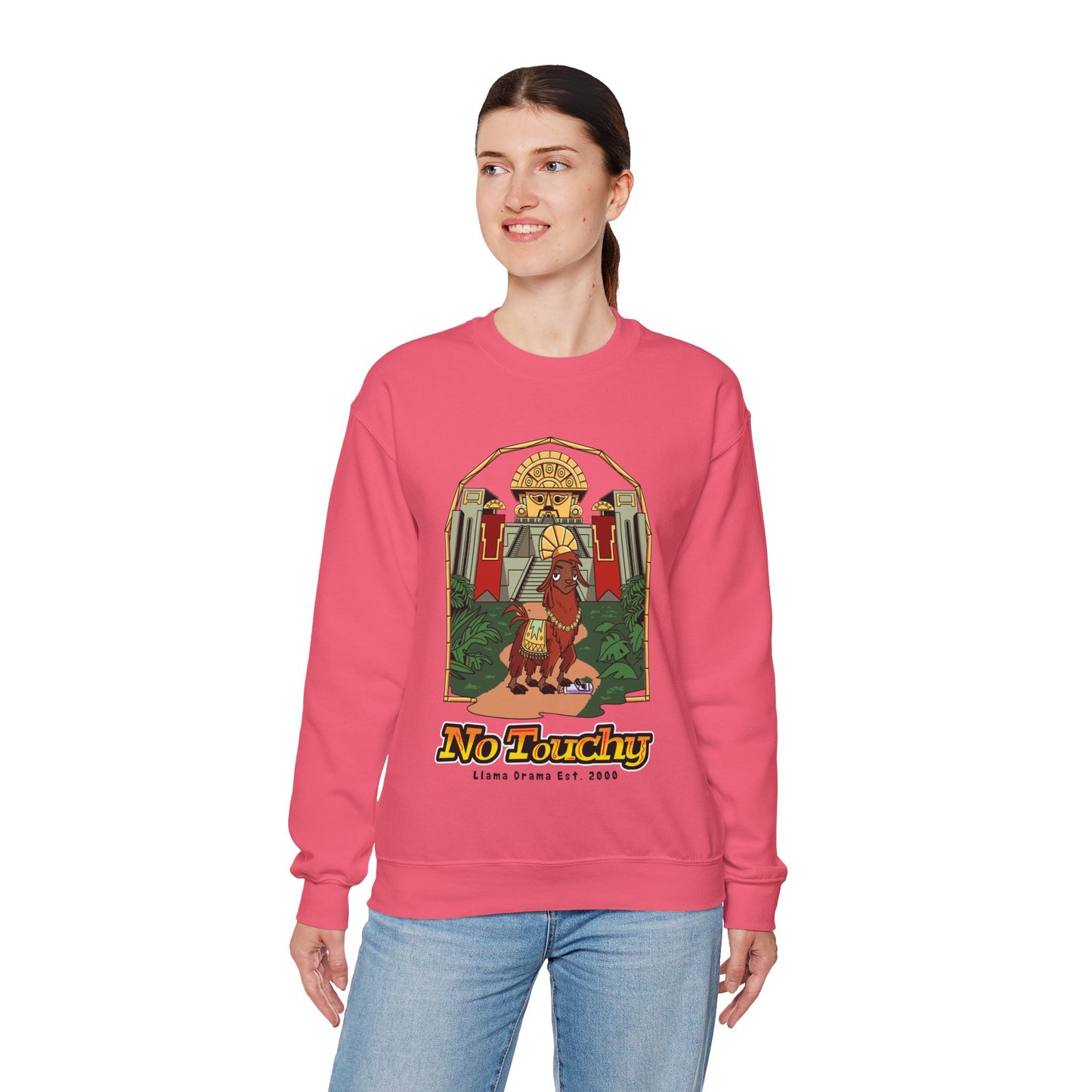 No Touchy - Emperor's New Groove - Adult Crewneck Sweatshirt