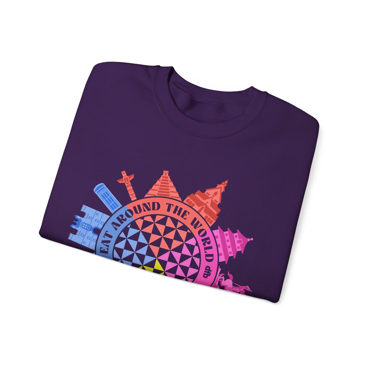 LIMITED EDITION Food & Wine Compass - Adult Crewneck Sweatshirt