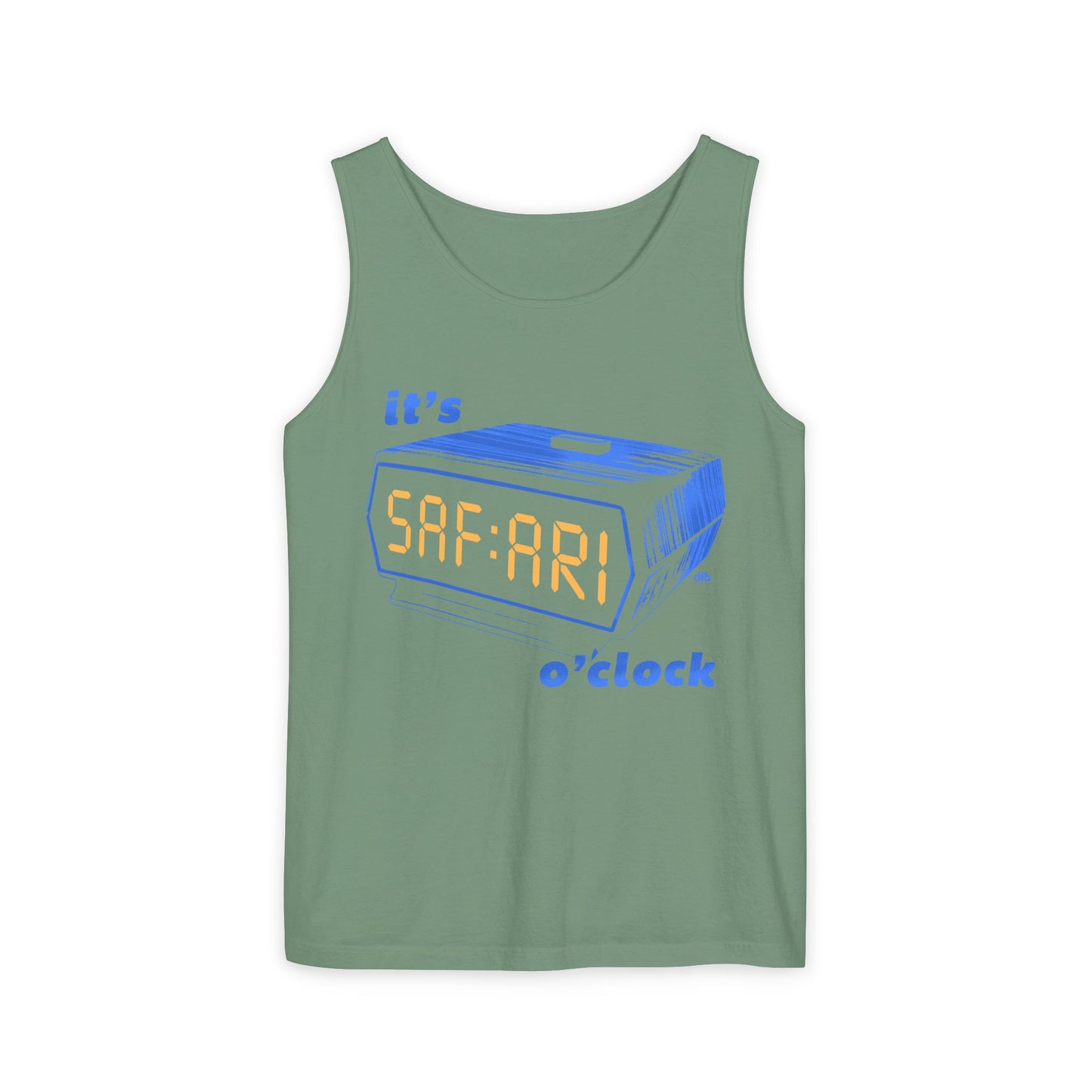 It's Park O' Clock - Unisex Garment-Dyed Tank Top