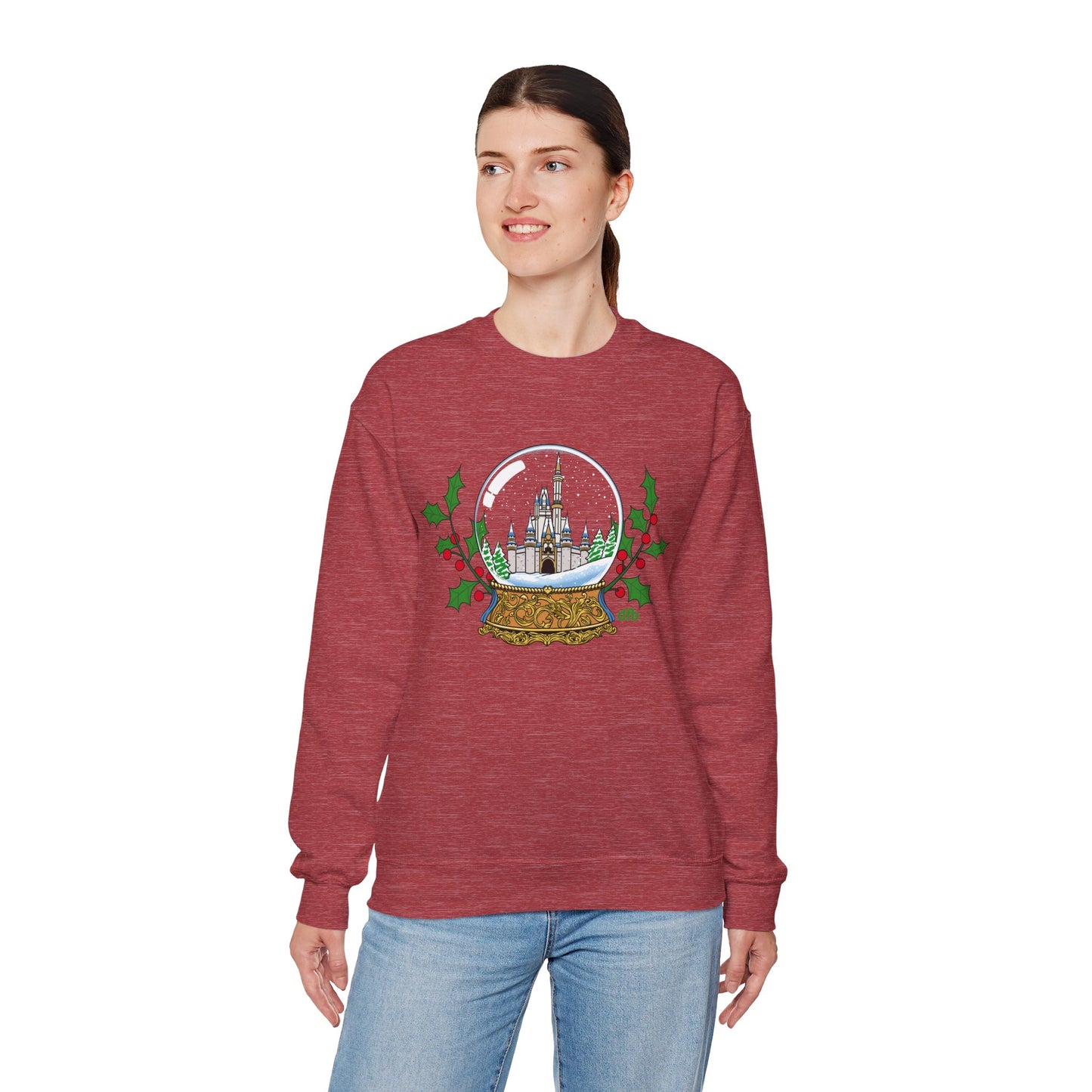 Magic Kingdom Snowglobes - Adult Crewneck Sweatshirt
