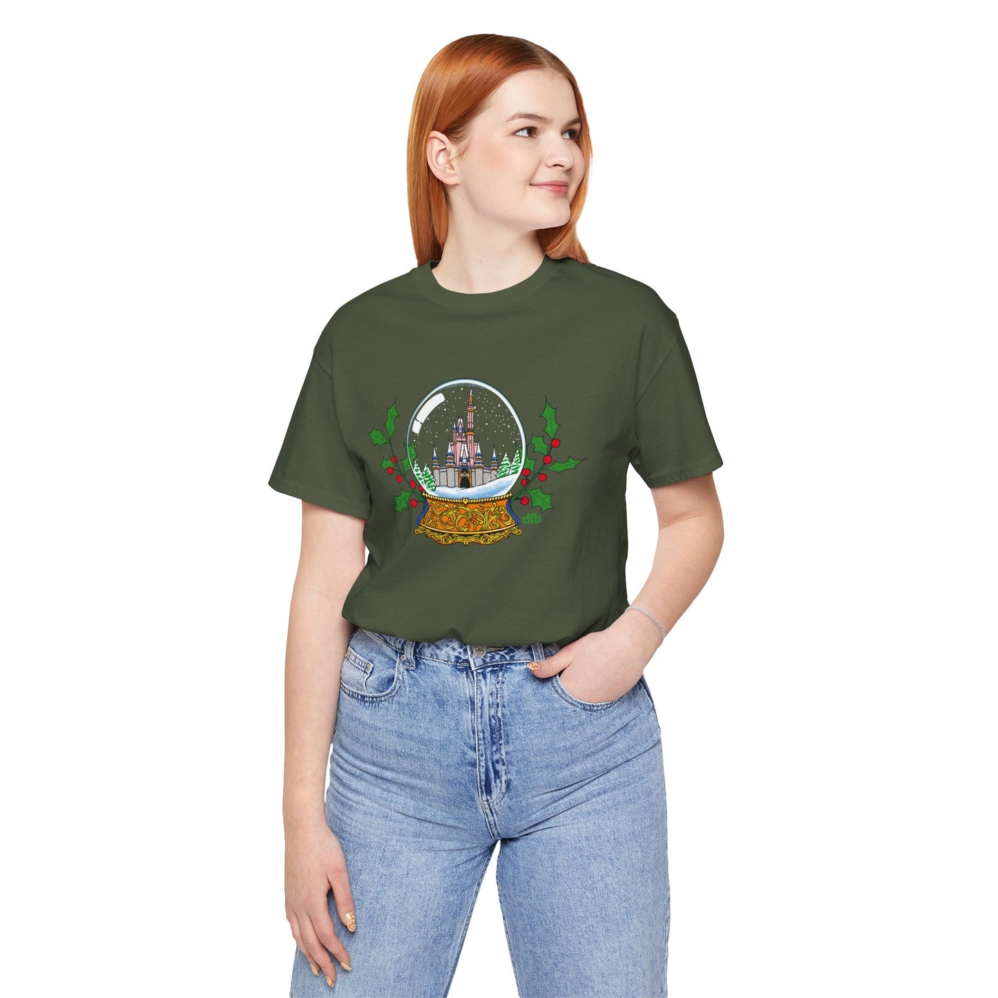 Magic Kingdom Snowglobes - Adult Tee Shirt