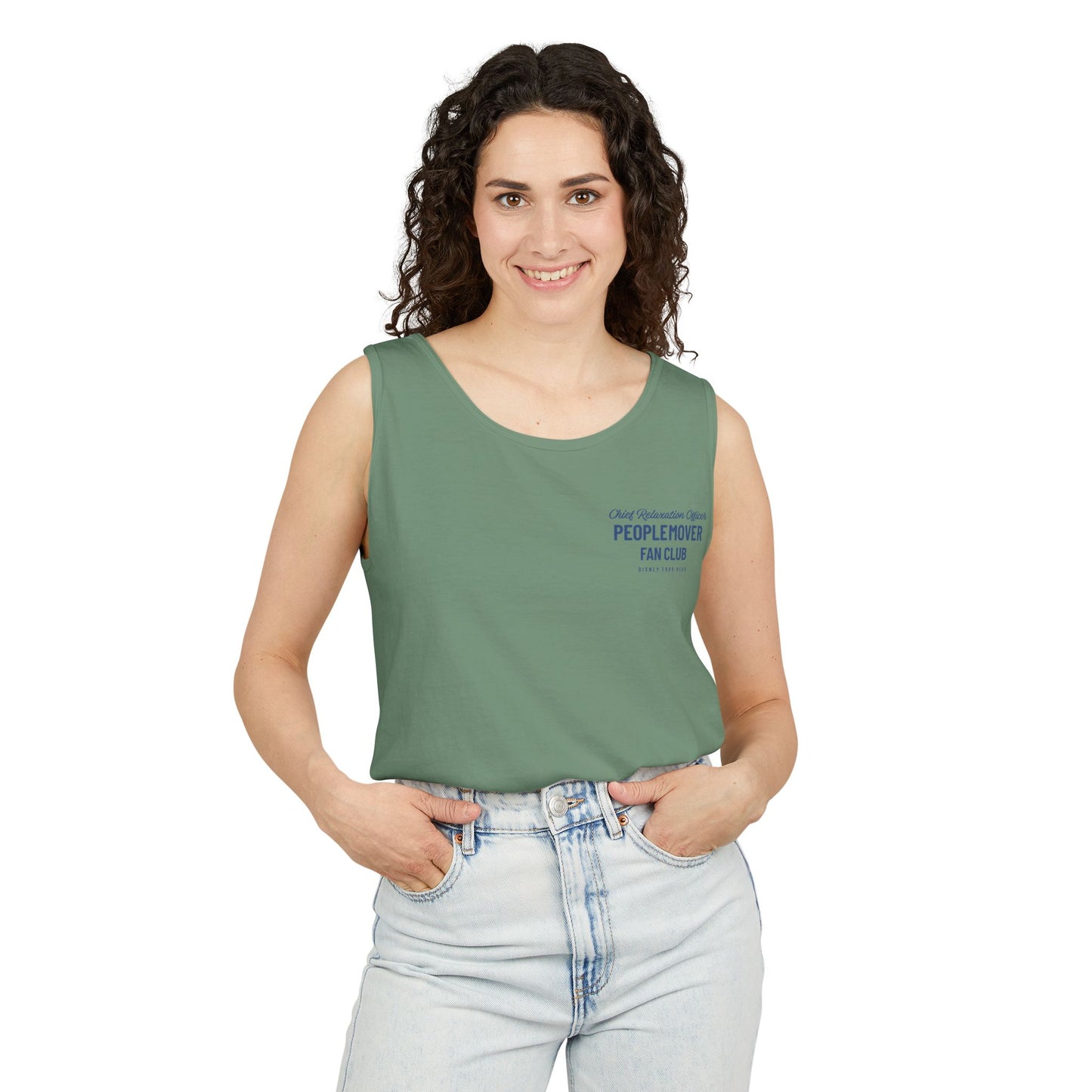 Peoplemover Fan Club - Unisex Garment-Dyed Tank Top