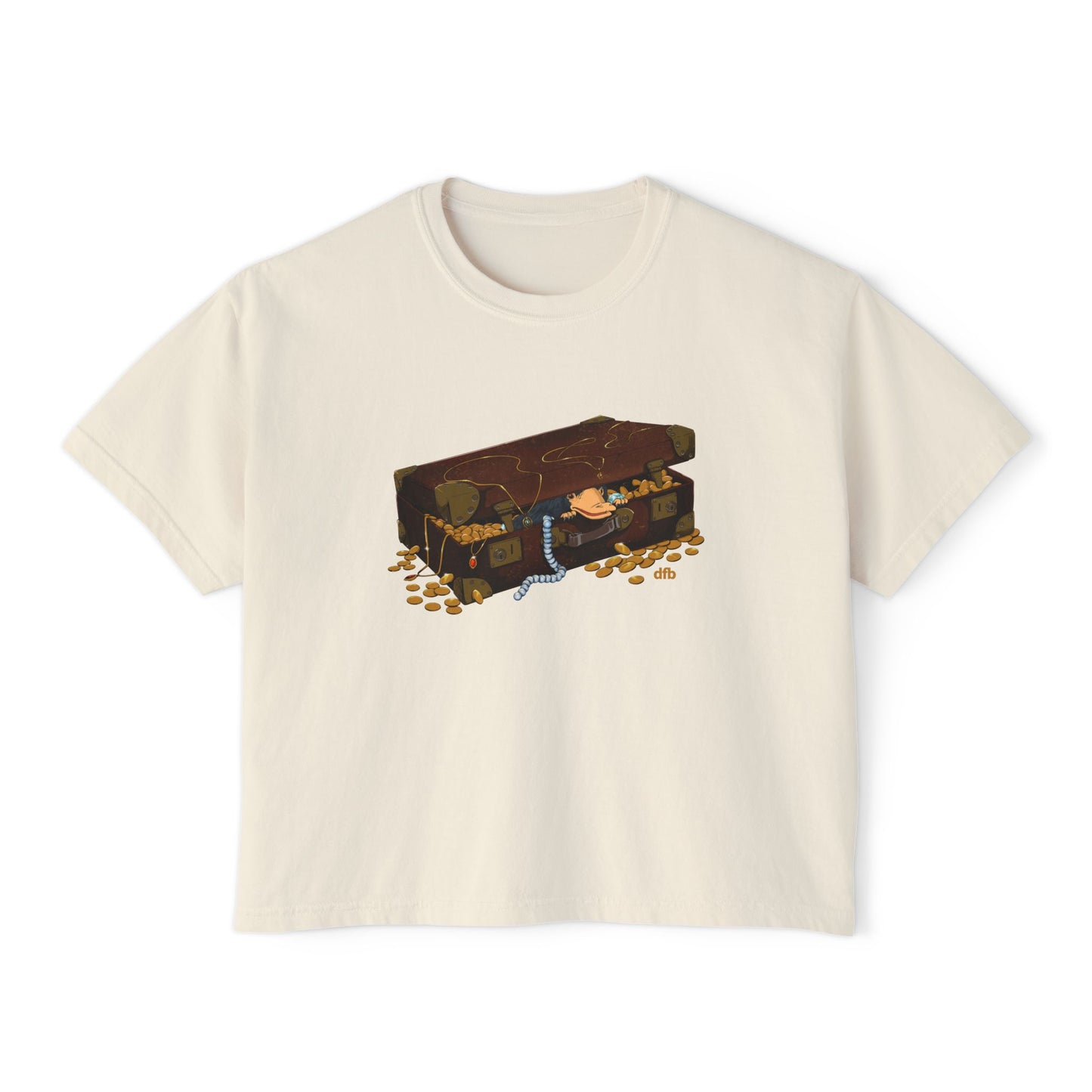 Niffler in a Suitcase - Women's Boxy Tee