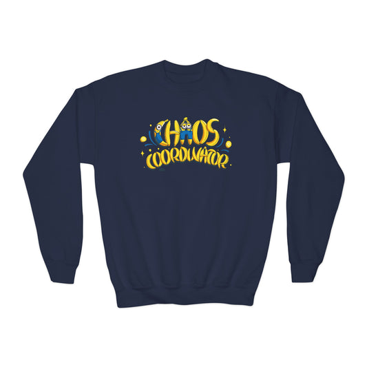 Chaos Coordinator -  Youth Crewneck Sweatshirt