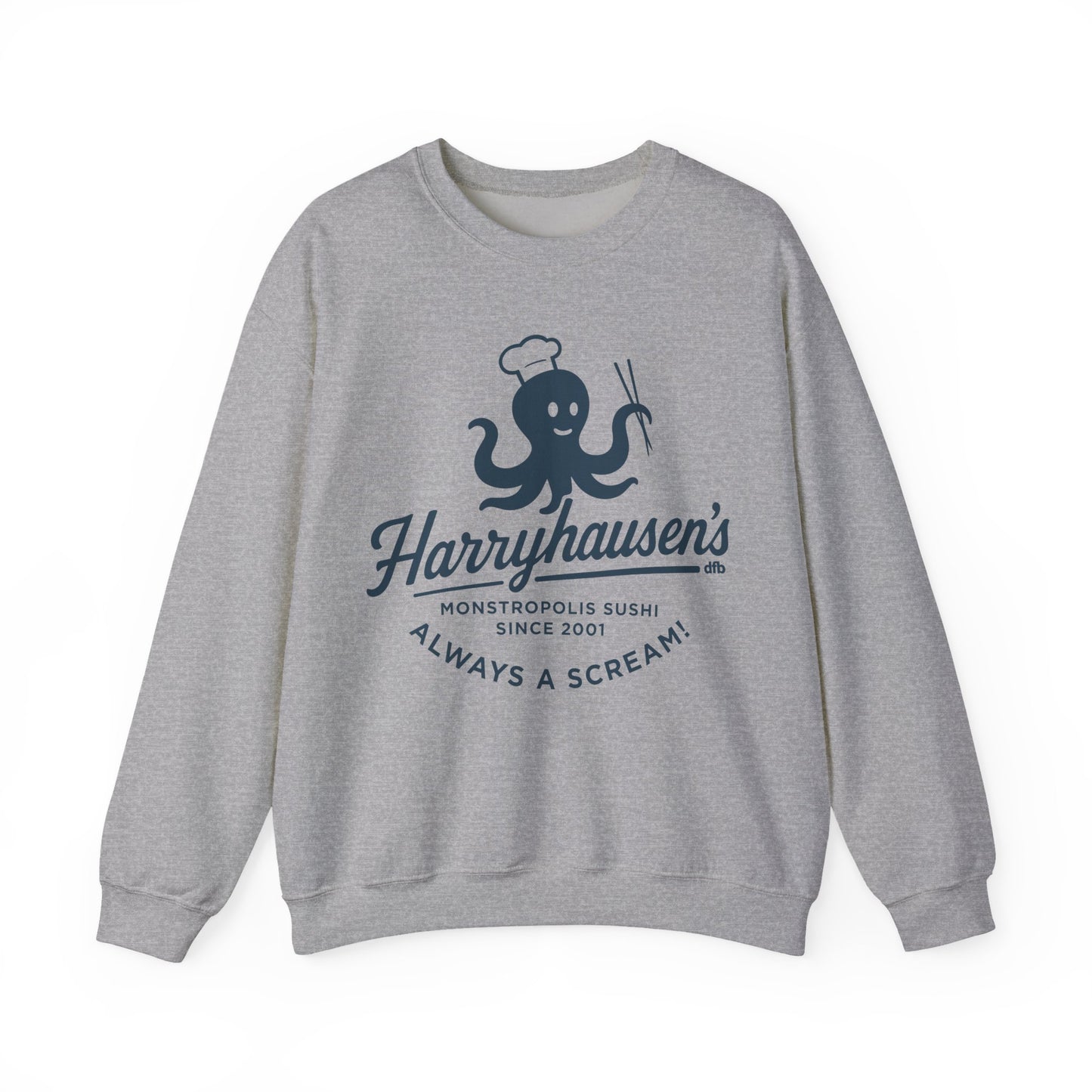 Harryhausen's - Adult Crewneck Sweatshirt