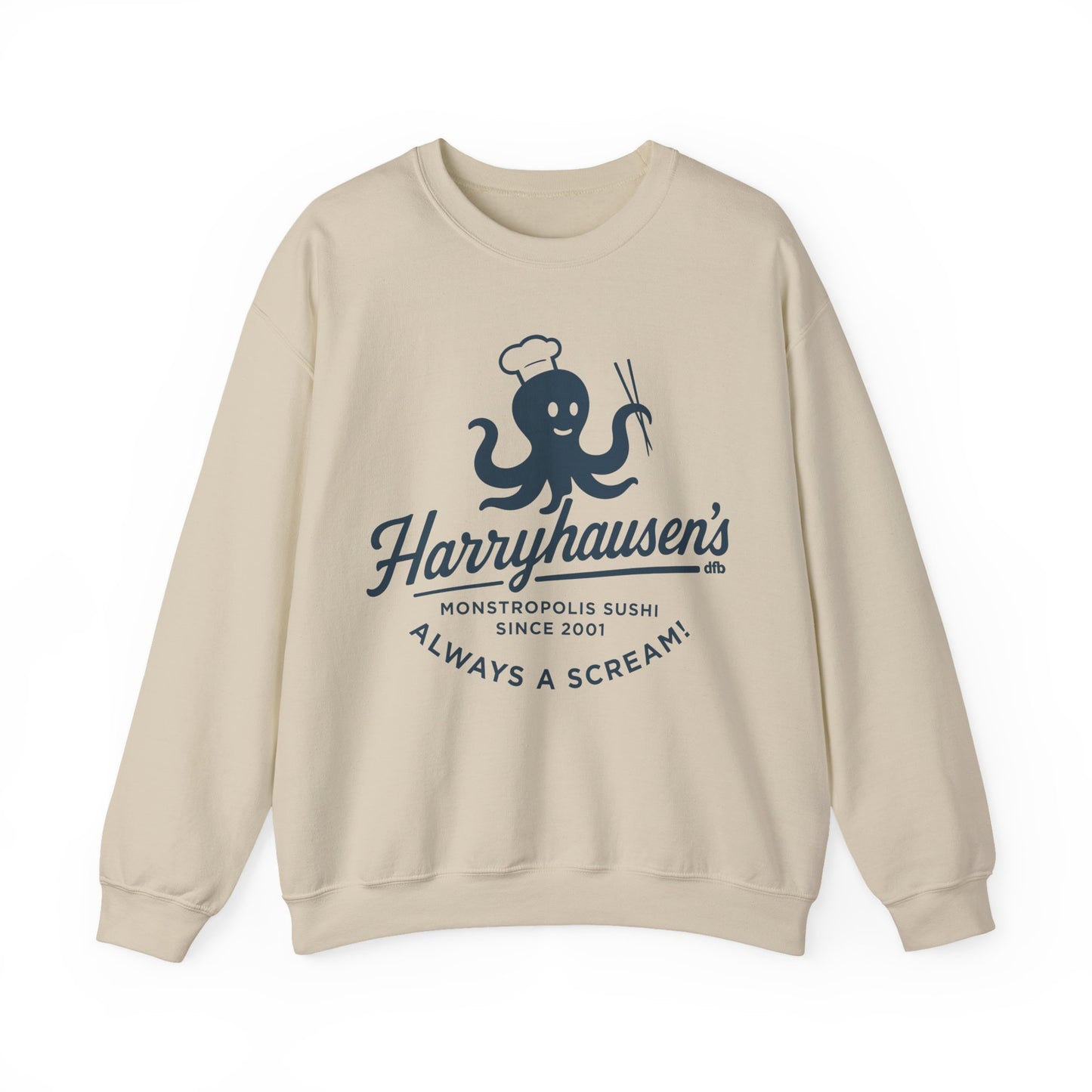 Harryhausen's - Adult Crewneck Sweatshirt