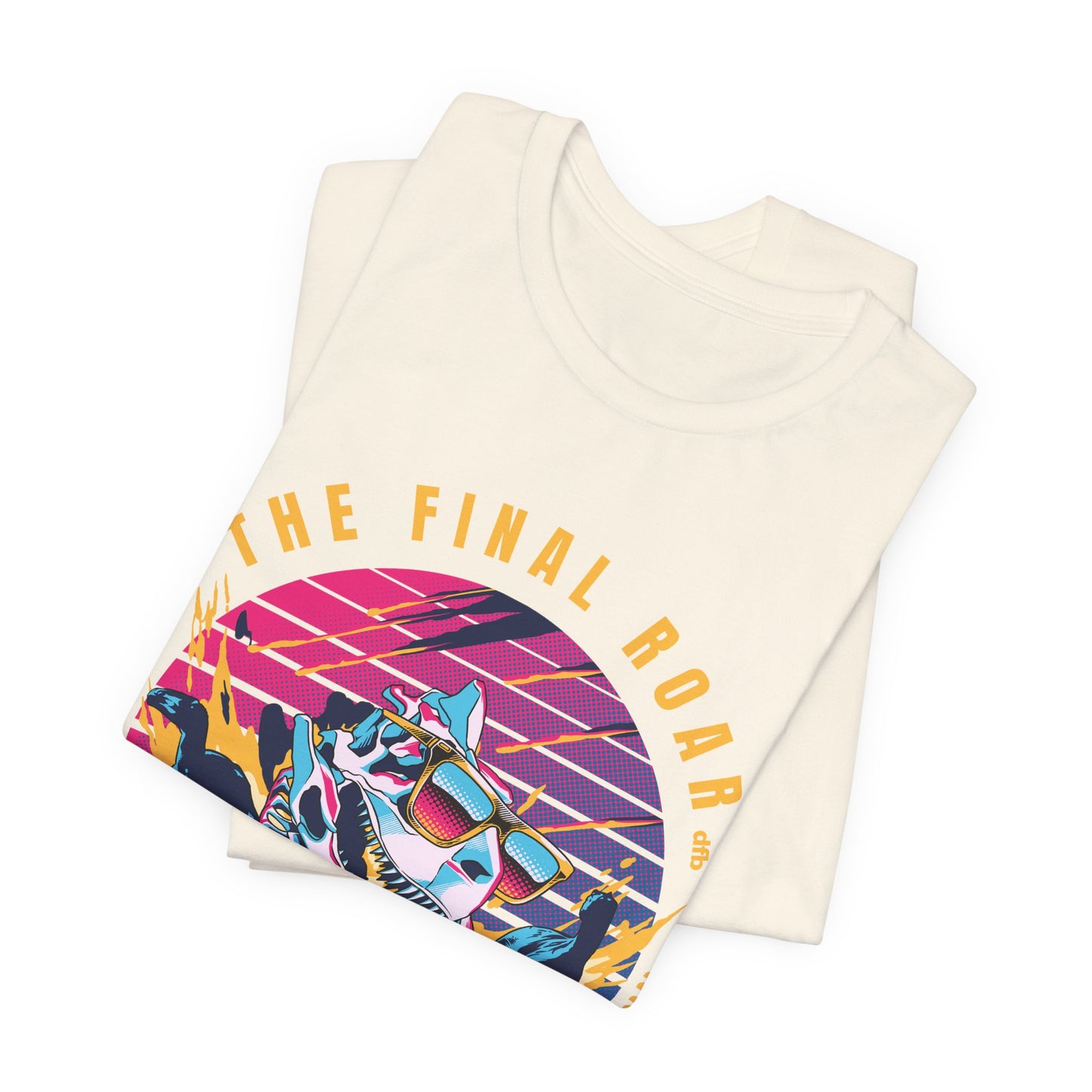 The Final Roar- DINOSAUR - Adult Tee Shirt