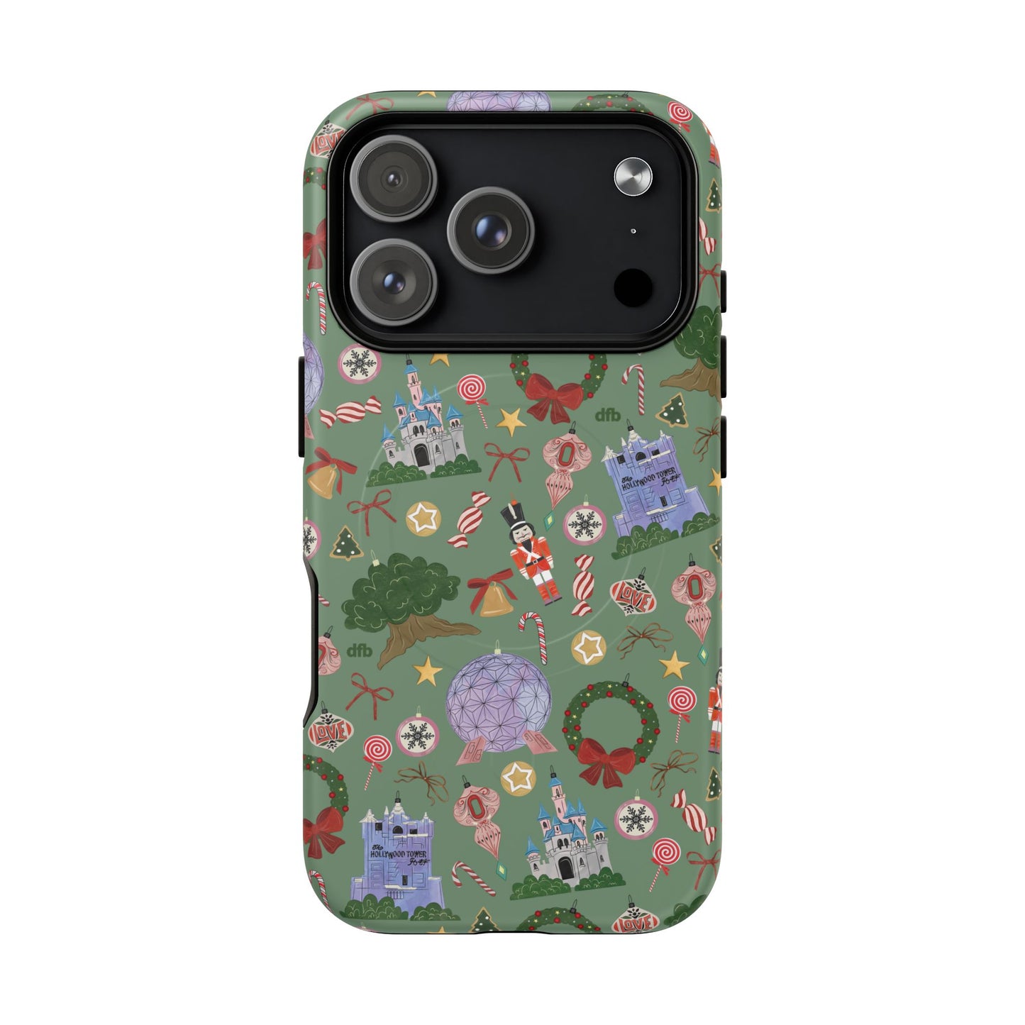 Park Icons Vintage Ornaments - Tough Magnetic iPhone Case