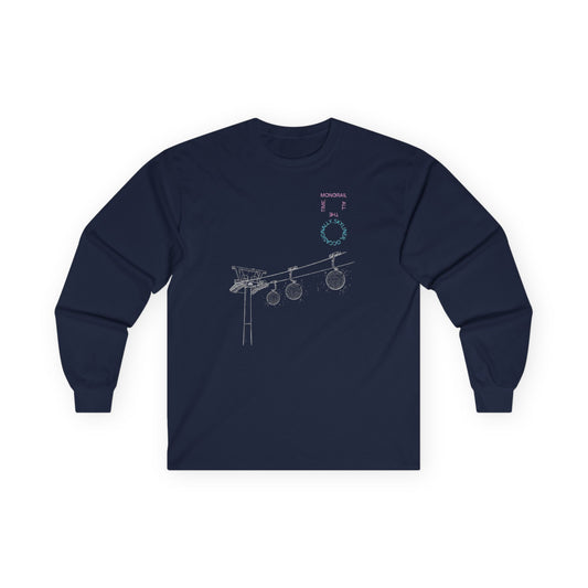 Monorail All The Time - Long Sleeve Tee