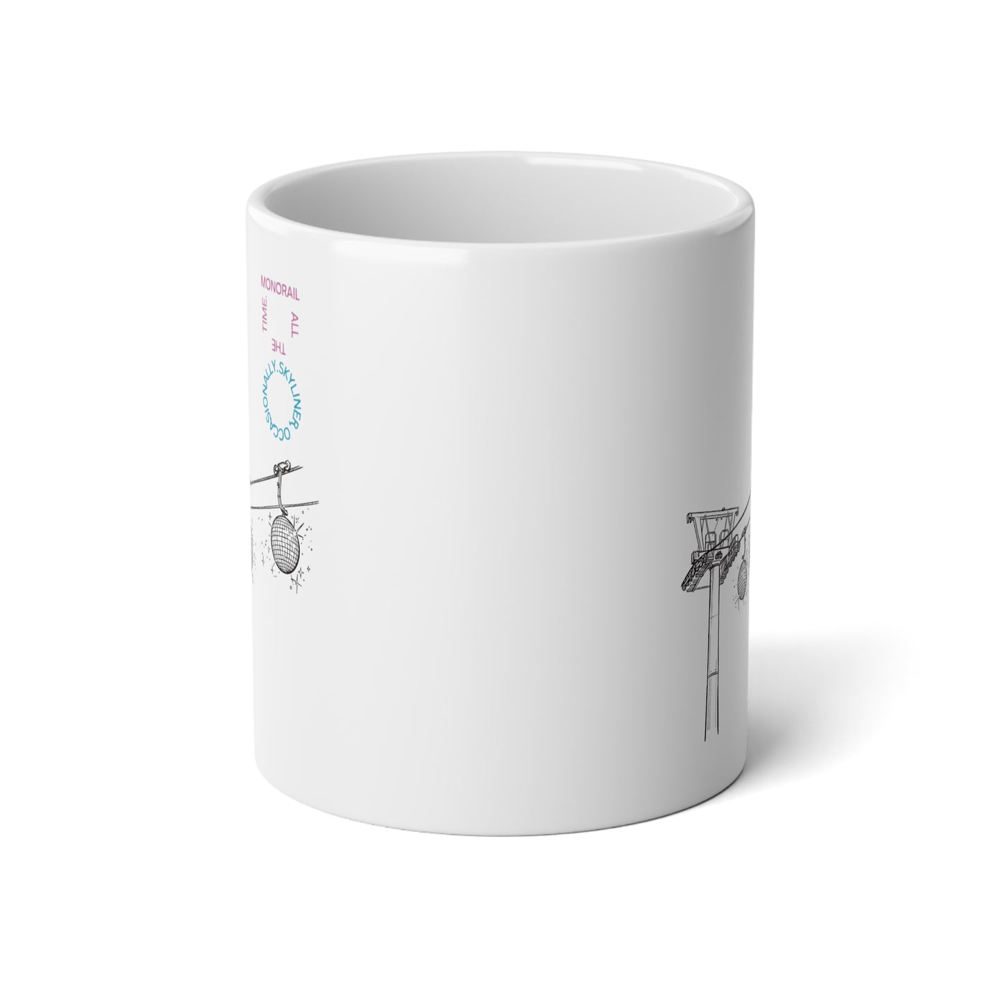 Monorail All The Time - Jumbo Mug, 20oz