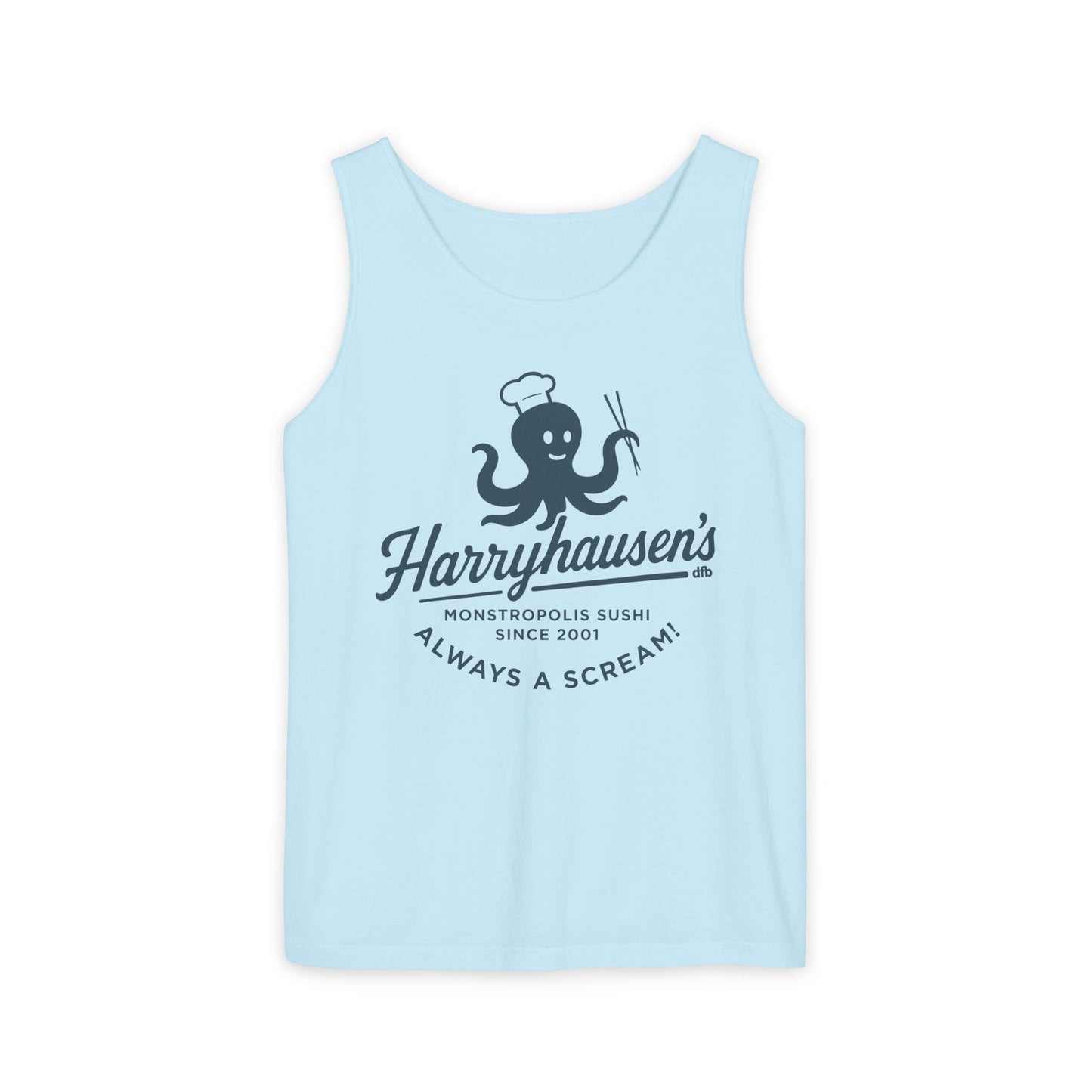 Harryhausen's - Unisex Garment-Dyed Tank Top