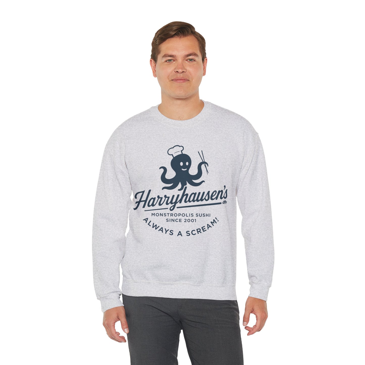 Harryhausen's - Adult Crewneck Sweatshirt
