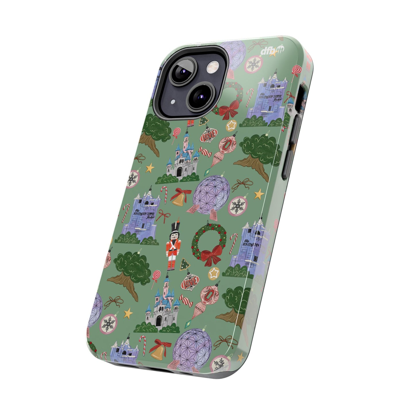 Park Icons Vintage Ornaments - Apple Phone Case