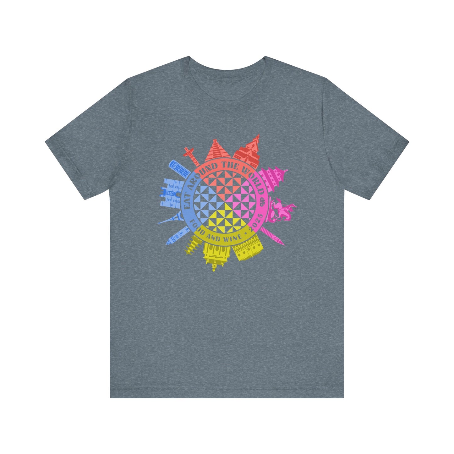 LIMITED EDITION Food & Wine Compass - Adult Tee Shirt