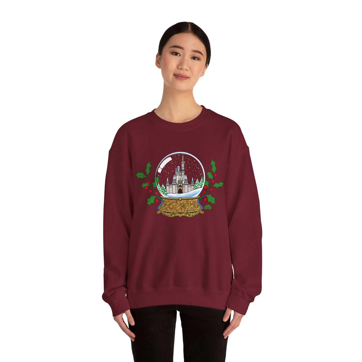 Magic Kingdom Snowglobes - Adult Crewneck Sweatshirt