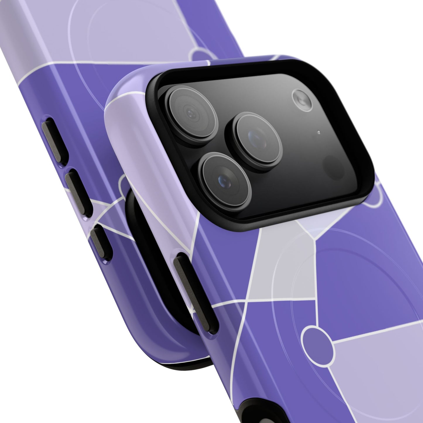 Tomorrowland Purple Wall - Tough Magnetic iPhone Case