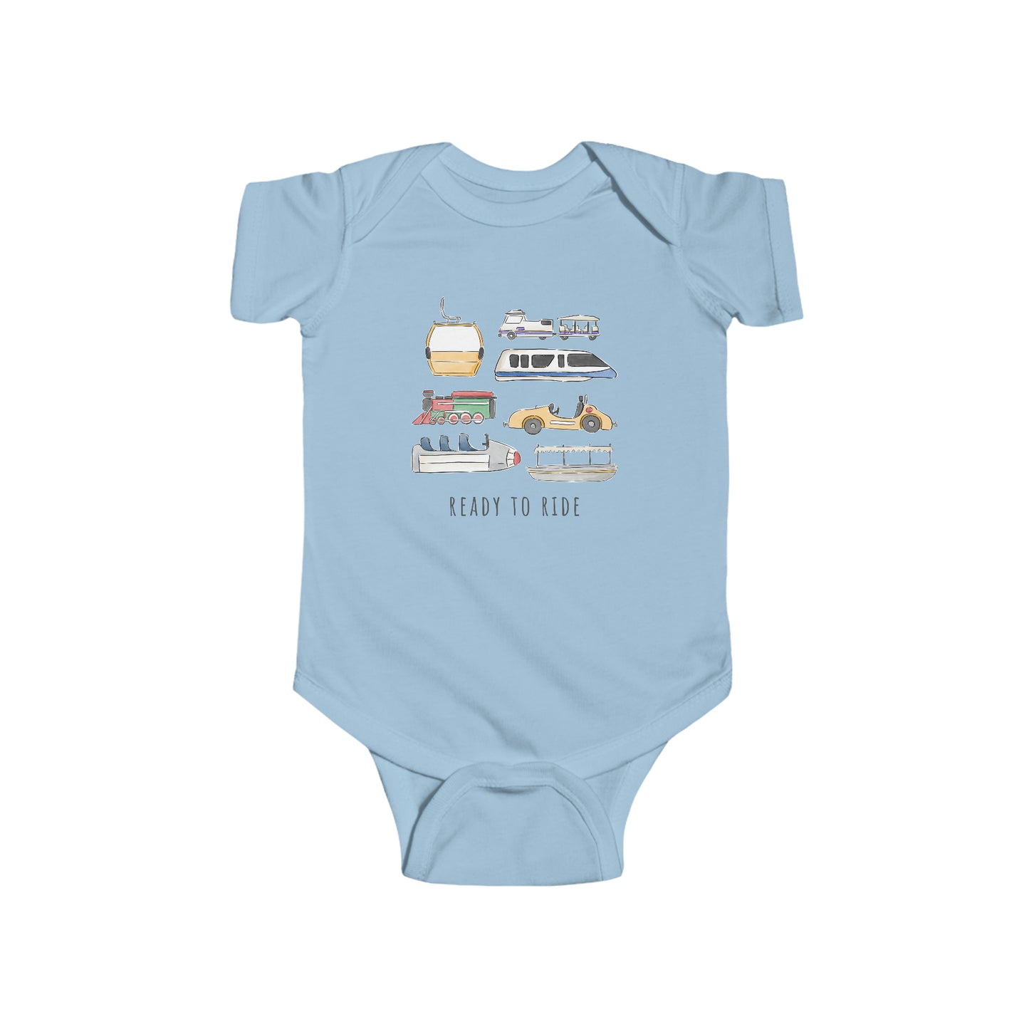 Ready to Ride Baby Onesie