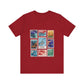 Magic Kingdom Vintage Stamps - Adult Tee Shirt