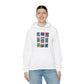 EPCOT Vintage Stamps - Adult Hoodie Sweatshirt