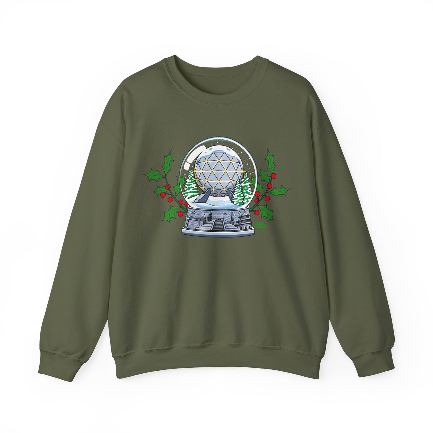 EPCOT Snowglobes - Adult Crewneck Sweatshirt